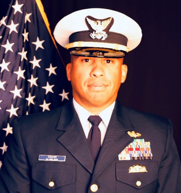 Port Security Unit 301 Executive Officer Photo - LCDR Jose Castro